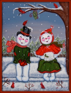 Love my snow couple!